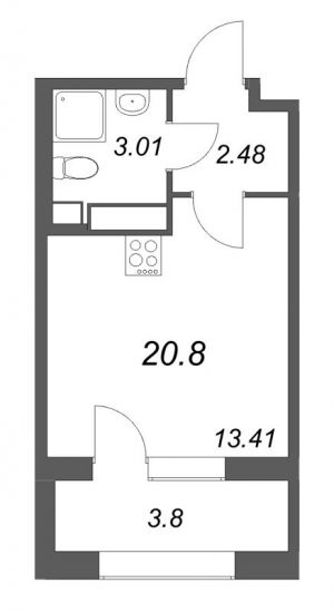 планировка, фото №1