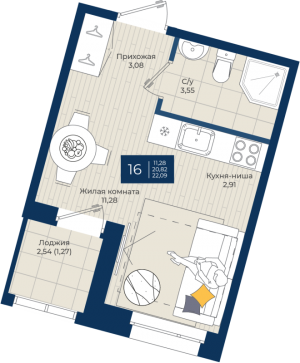 планировка, фото №1