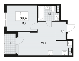 планировка, фото №1