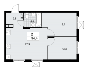 планировка, фото №1