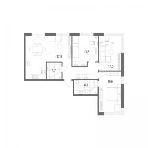 планировка, фото №1