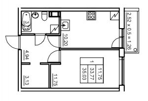 планировка, фото №1
