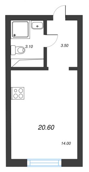 планировка, фото №1