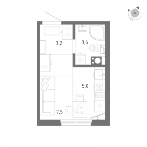 планировка, фото №1