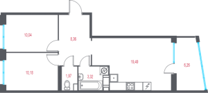 планировка, фото №1