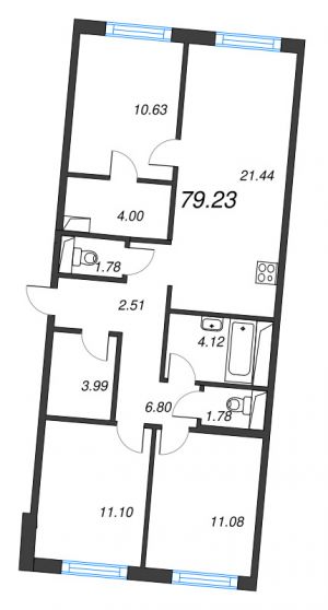 планировка, фото №1