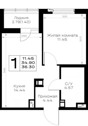 планировка, фото №1