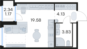 планировка, фото №1