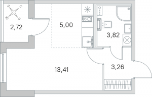 планировка, фото №1