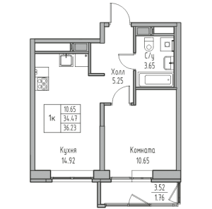 планировка, фото №1