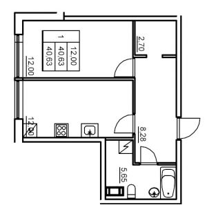 планировка, фото №1