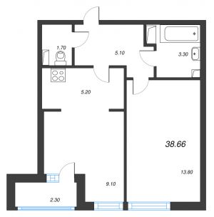 планировка, фото №1