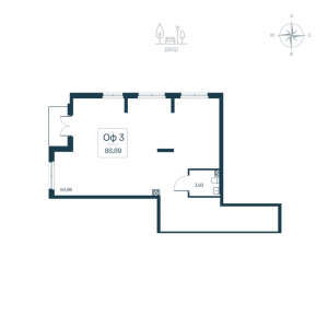 планировка, фото №1