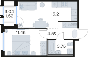 планировка, фото №1