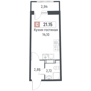 планировка, фото №1