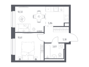 планировка, фото №1