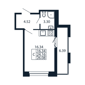 планировка, фото №1