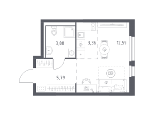 планировка, фото №1