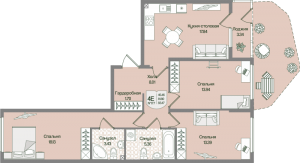 планировка, фото №1