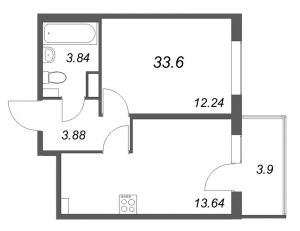 планировка, фото №1