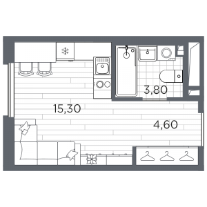 планировка, фото №1