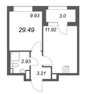 планировка, фото №1