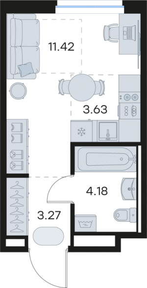 планировка, фото №1