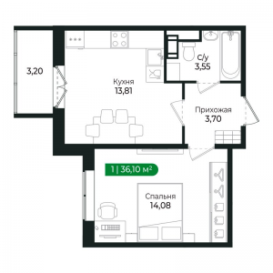 планировка, фото №1