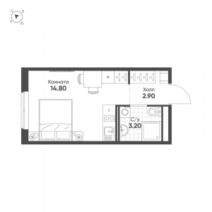 планировка, фото №1