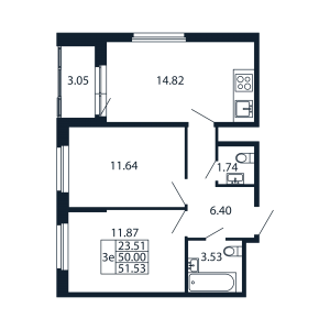 планировка, фото №1