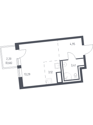 планировка, фото №1