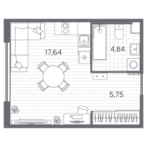 планировка, фото №1