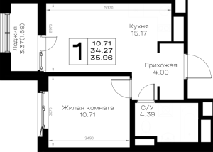 планировка, фото №1