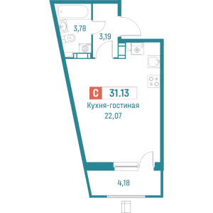 планировка, фото №1