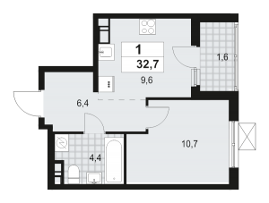 планировка, фото №1