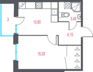 планировка, фото №1