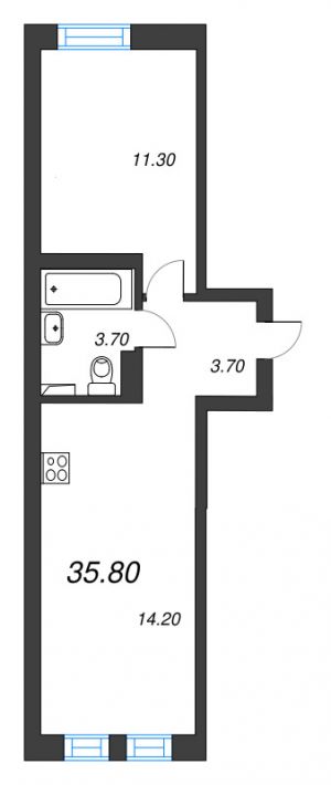 планировка, фото №1
