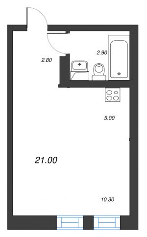 планировка, фото №1