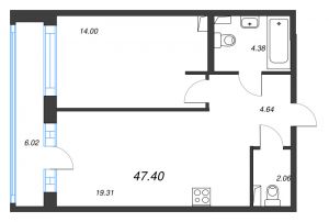 планировка, фото №1