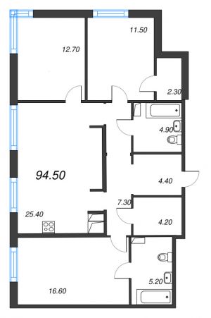 планировка, фото №1