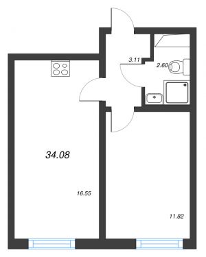 планировка, фото №1