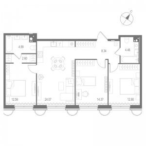 планировка, фото №1