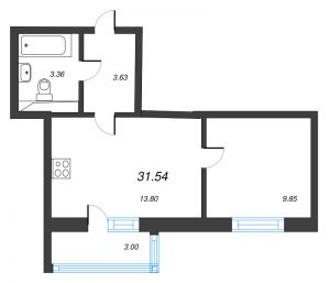 планировка, фото №1