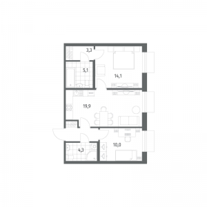 планировка, фото №1