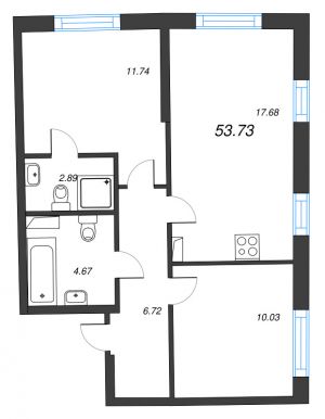 планировка, фото №1