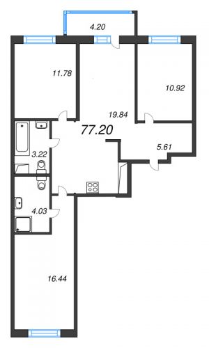 планировка, фото №1