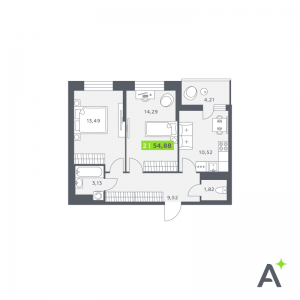 планировка, фото №1