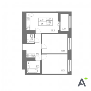 планировка, фото №1