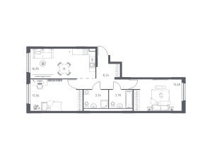 планировка, фото №1