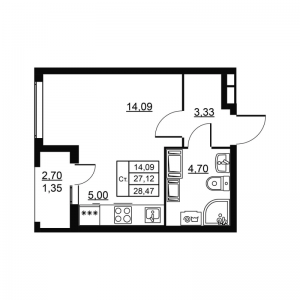 планировка, фото №1